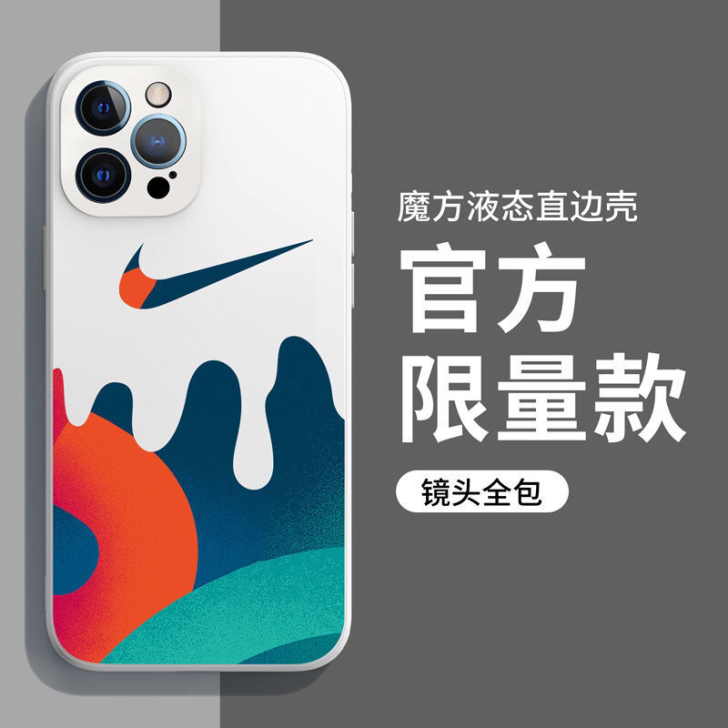 潮鱼苹果13手机壳iPhoneX液态硅胶X...