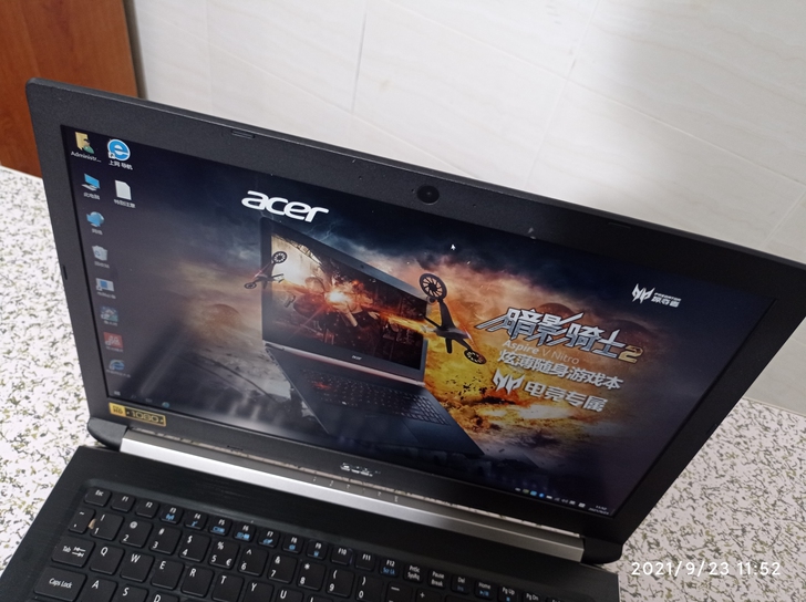 宏基暗影骑士 GTX1050显卡 游戏笔记...