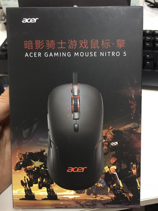 宏碁暗影骑士游戏鼠标##amp；middo...