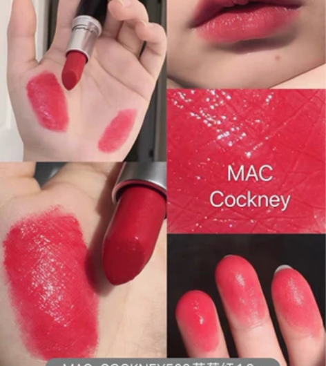 MAC口红中小样草莓红 感兴趣的话点“我想...