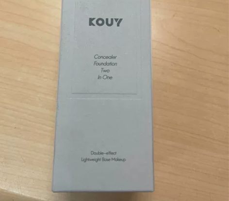 全新未拆 KOUY/蔻屿遮瑕粉底二合一 Y...