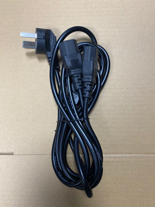 国标品字尾机箱电源线 1.8米粗线国标一分...