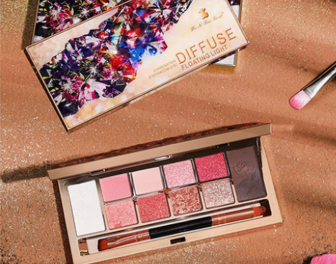 维妮小熊网红款高光眉粉大地烟熏色ins超火...