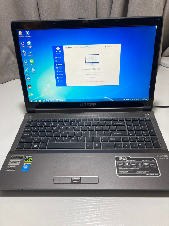 神舟笔记本神舟战神k650C-i7