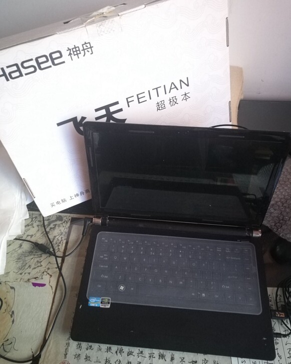 神舟飞天un43d0笔记本电脑SSD固态超...