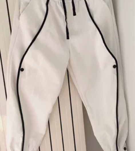 新款加厚雪尼尔奶油裤休闲宽松，加绒，体感非...