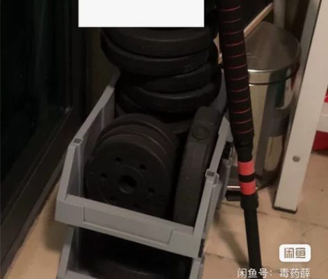 健身哑铃,杠铃双用,哑铃一共30kg 只能...
