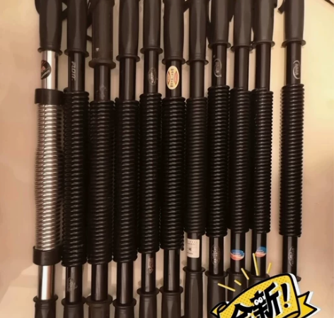 电镀臂力器公斤臂力棒训练器套装胸肌匹克运动...