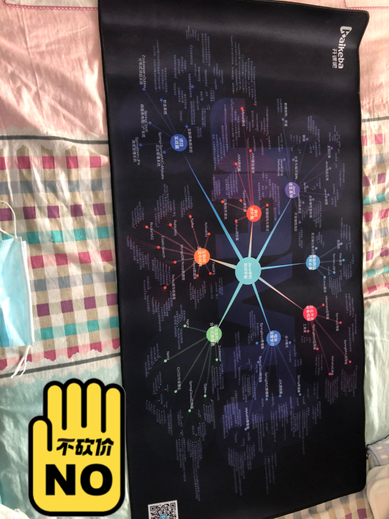 鼠标垫：长大约1米