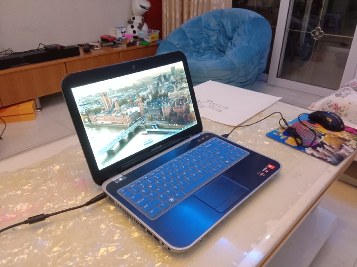 跑分十六万戴尔灵越5425第五代四核固态独...
