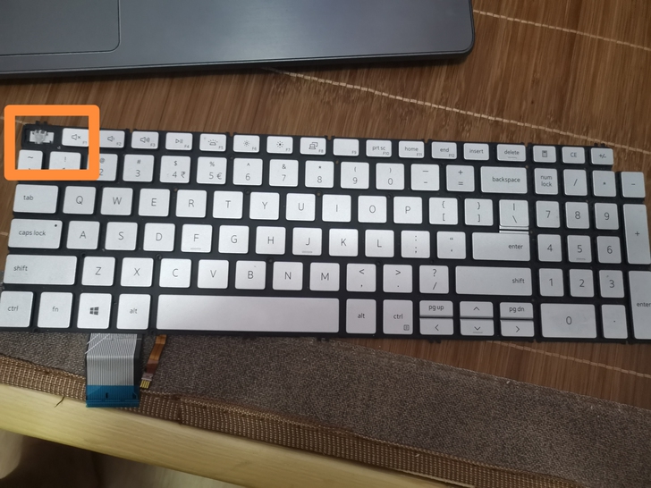 戴尔5590原装键盘，缺失##amp；ld...