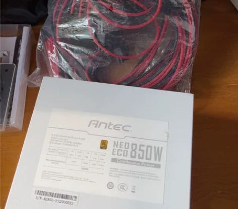 安钛克 金牌 850w 带一组红黑尼龙线 ...