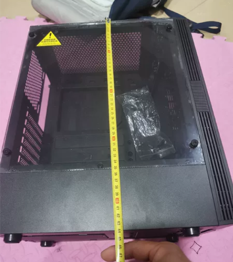 先马剑魔电竞版电脑机箱台式全侧透明RGB游...