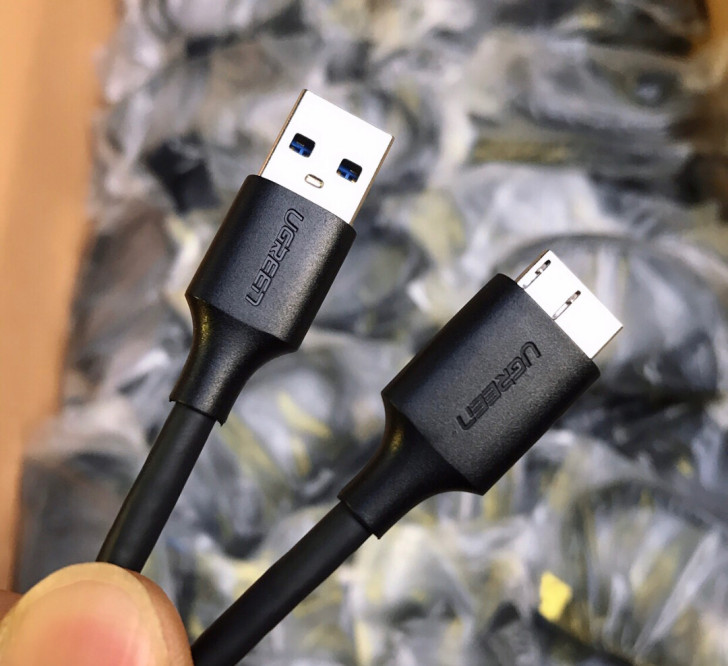 绿联USB3.0移动硬盘线数据线连接线50...