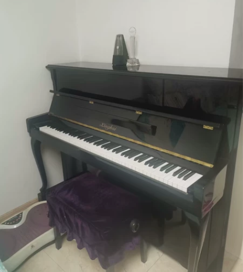 家用星海钢琴，九成新一三九三两武灵幺三三柒...