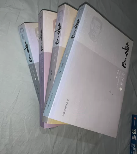 捡漏鲁迅经典诗集杂文小说散文全套书籍 九新...
