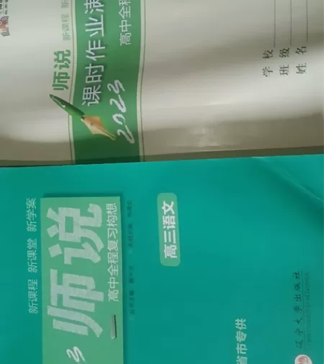二手书籍99新师说2023高三语文高中全程...