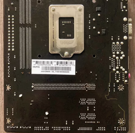H310映泰主板尸体，自用成色好，除了无法...