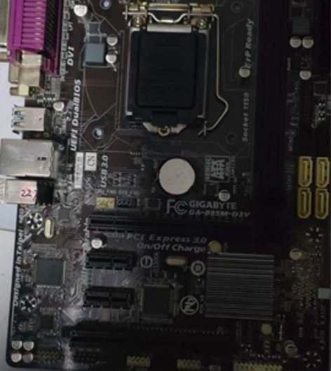 技嘉B85主板GA-B85M-D3V+金泰...