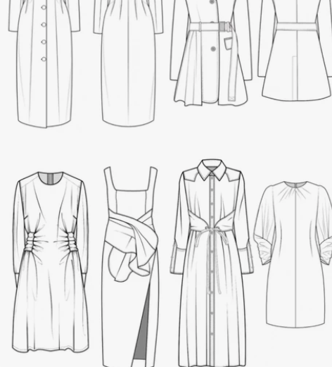 服装款式图代画 服装专业 全天在线 价格优...