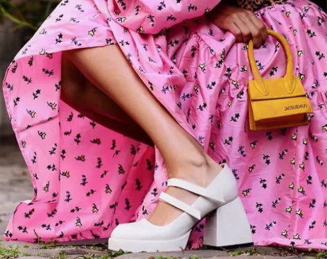 玛丽珍鞋女厚底法式高跟复古方头浅口单鞋粗跟...