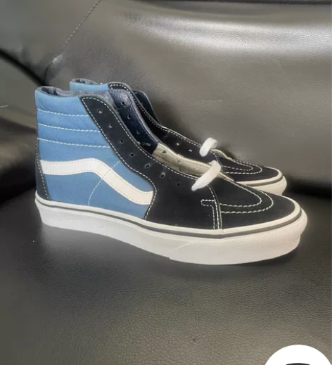 vans高帮鞋38.5 只穿了几次