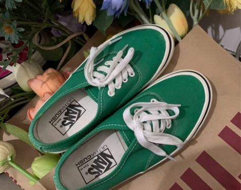 vans安纳海姆 绿 37码(偏大一码) ...