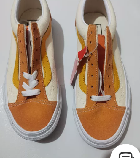 vans橘子汽水 36码 全新正品 无盒，...