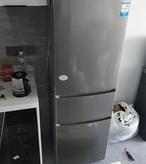 海尔215L三开门小冰箱家用小型租房宿舍用...
