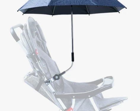 婴儿车遮阳伞通用宝宝手推车伞溜娃神器遮阳伞...