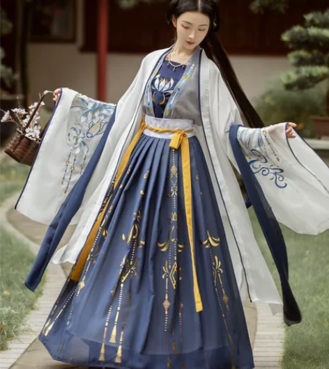 几乎全新的汉服，只穿过两次，已经洗干净了，...