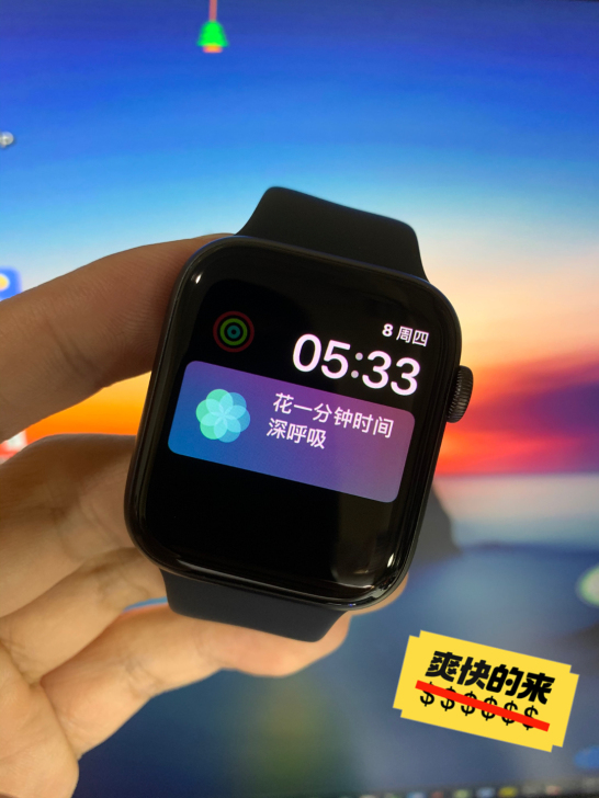 苹果手表四代4代美版蜂窝44mm  App...