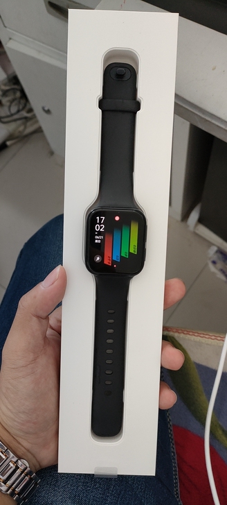 顺丰包邮oppo watch46黑色，专柜...