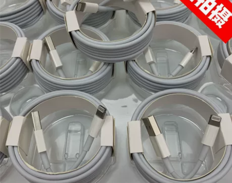 全新数据线2米充电线8颗粒快充线富士康充电...