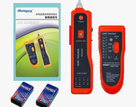 全新 全新红色寻线仪多功能查线器对线找线测...