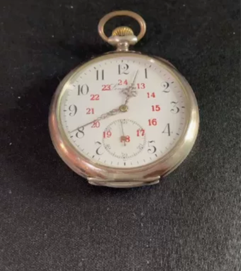 古董怀表 瑞士浪琴银表 古董机械怀表 古董...