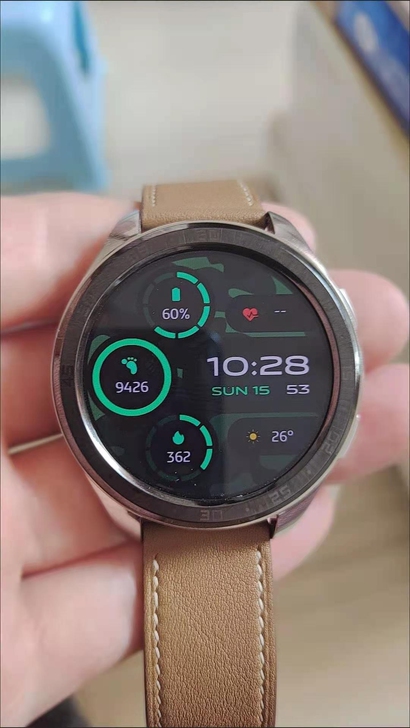 vivowatch银灰色46mm，智能手表...