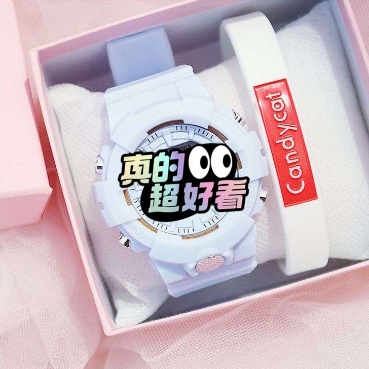 明星同款ins手表女中学生韩版简约潮流防水...