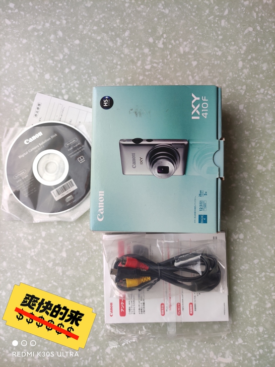 佳能照相机IXY410F，日本旅游的时候买...