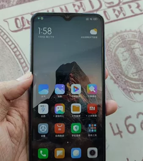 小米9，6+128G，无锁无账号，已还原厂...