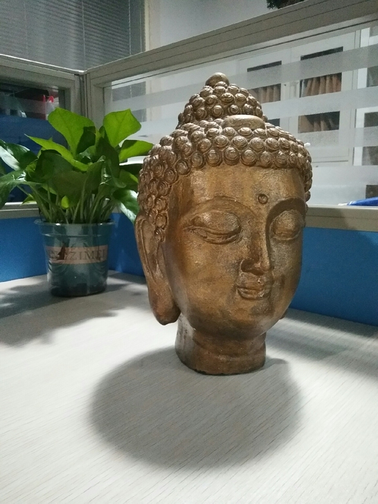 铜佛，佛头，做旧工艺，佛缘出了！喜欢的可以...