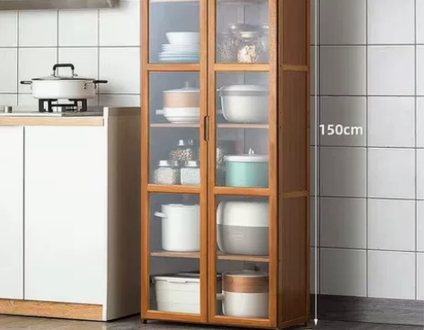 厂家清仓厨房置物架储物柜收纳柜 碗柜调料橱...