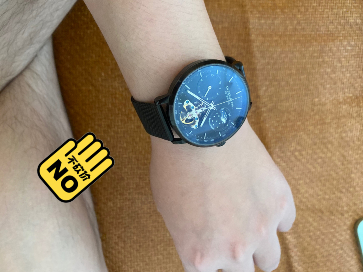 男表陀飞轮镂空全自动机械表正品瑞士骷髅潮元...