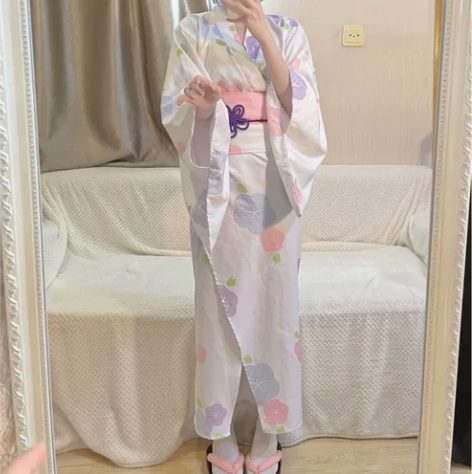蕾姆和服浴衣cos服  从零开始的异世界生...