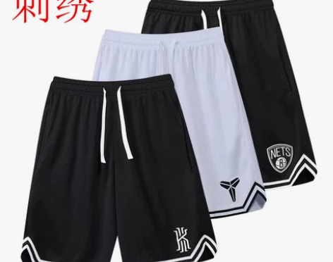 美式篮球短裤男女跑步运动训练五分裤健身速干...