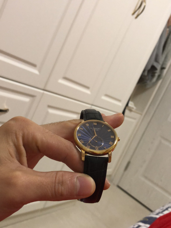 本人一手手表 超薄 罗西尼电子表 质量没问题
