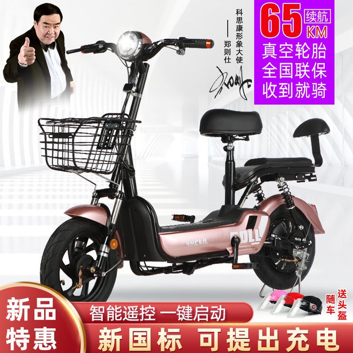 全新锂电池电动车，科思康官方旗舰店买的，电...