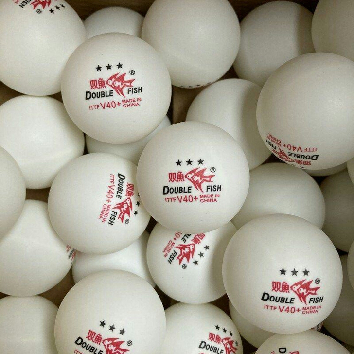全新包邮双鱼三星乒乓球 V40+新材料大球...