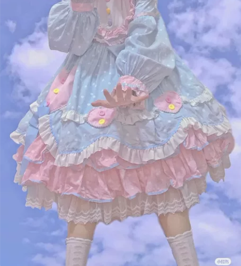 渔老板啵啵糖lolita  m码   全新...