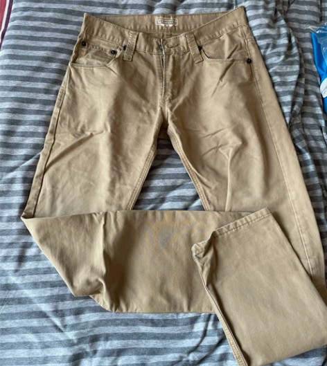 李维斯男士休闲裤 175适合轻微穿着痕迹L...